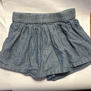 J. Crew Crewcuts chambray skort 2T